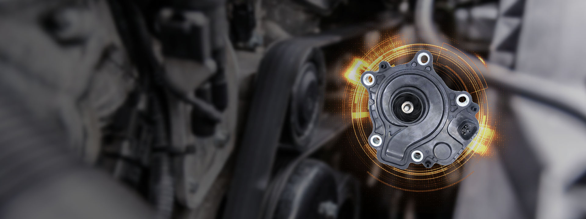 engine electric water pump